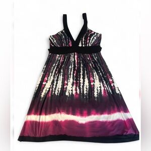 Black and Pink Women's Casual Dress